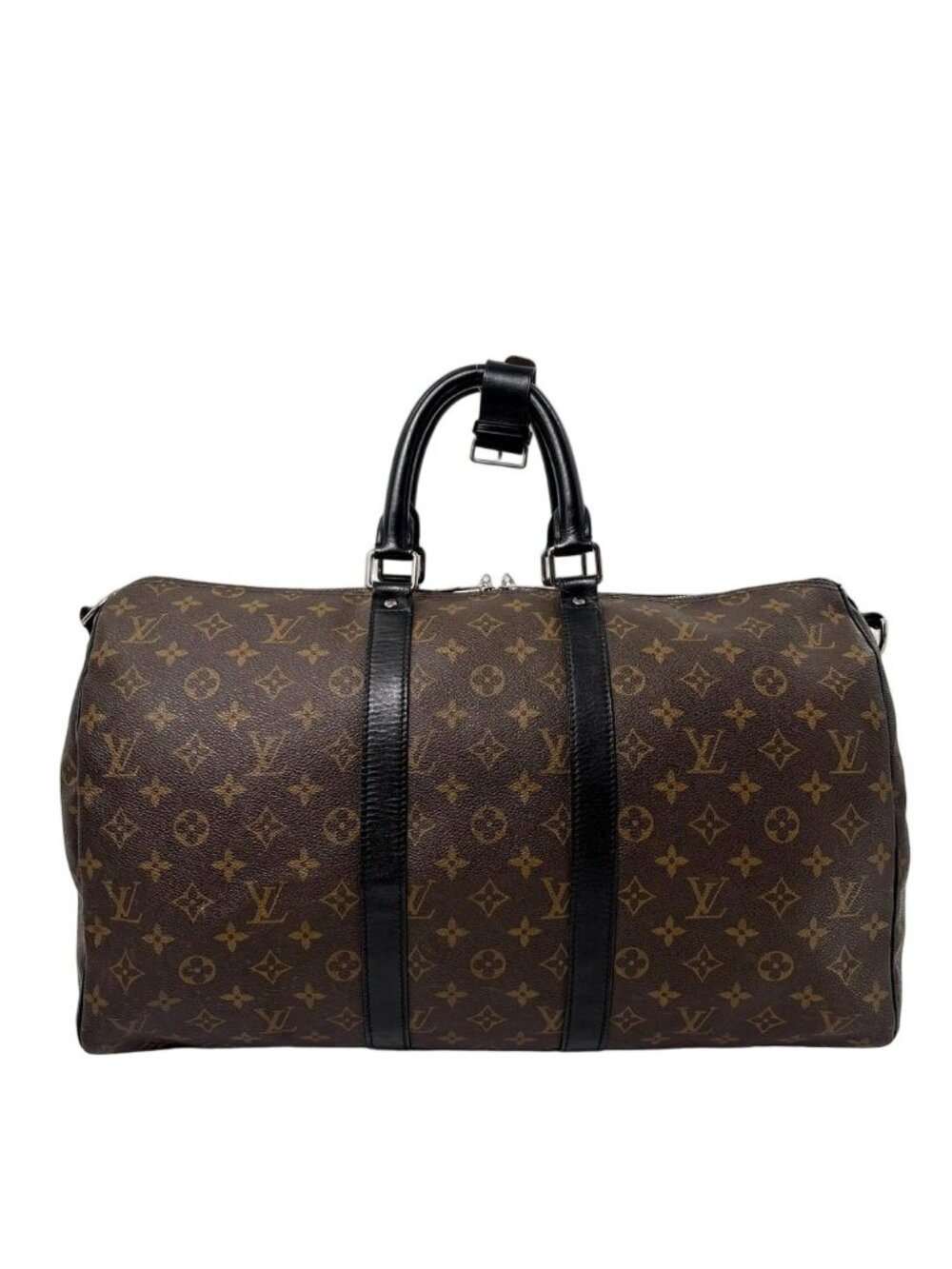 Louis Vuitton Monogram Macassar Keepall 45 Boston Bag